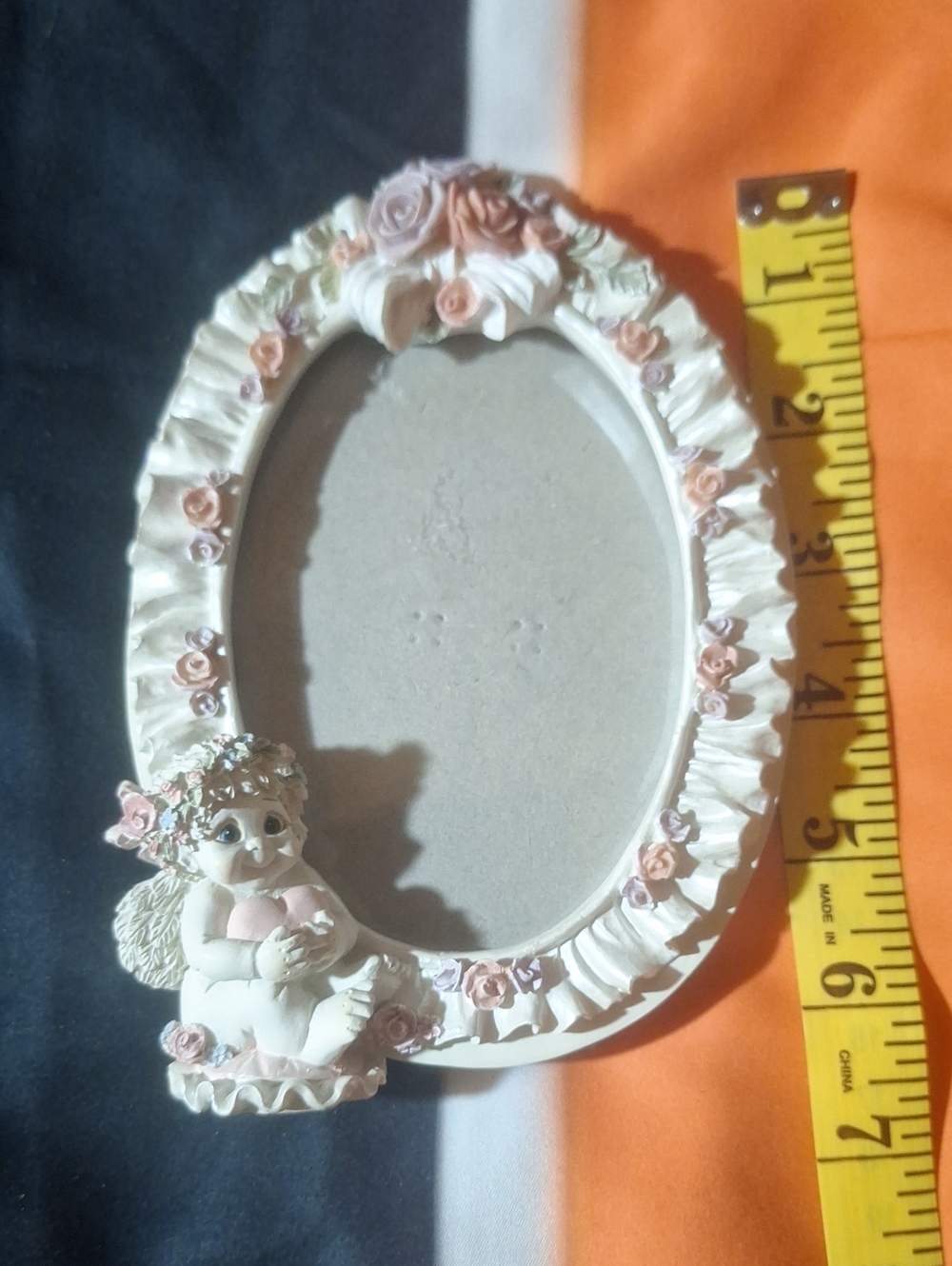 Vintage Dreamsicles 3D Picture Frame Pink and Cream